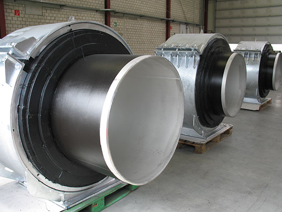 Kälte- und Wärmeisolierte Lager